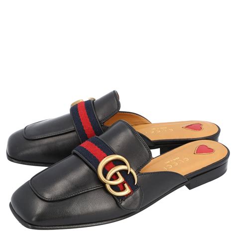 gucci peyton slippers|Gucci Mules for Women .